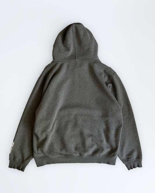 2000s Stüssy Grey "Tokyo INT2" Hoodie