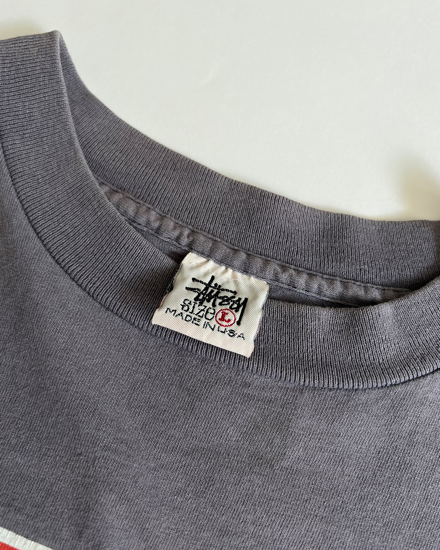 1990s Stüssy Purple "Flavor" T-Shirt