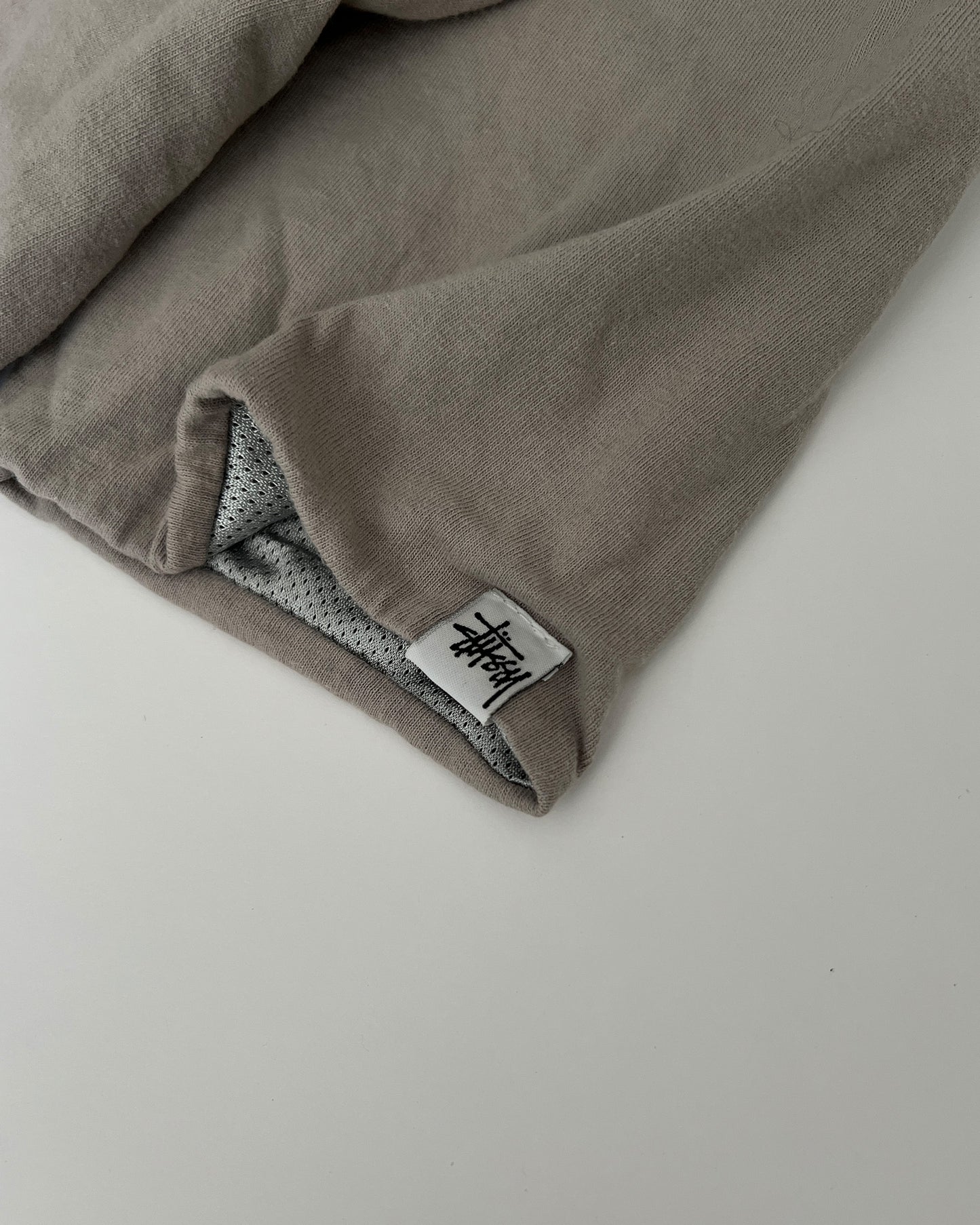 2000s Stüssy Beige/Grey "NY Yankees" Reversible T-Shirt