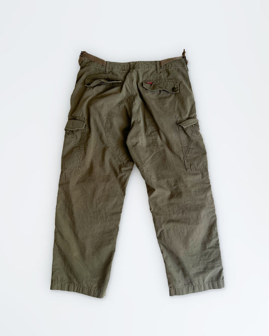 2000s Stüssy Olive Cargo Pants