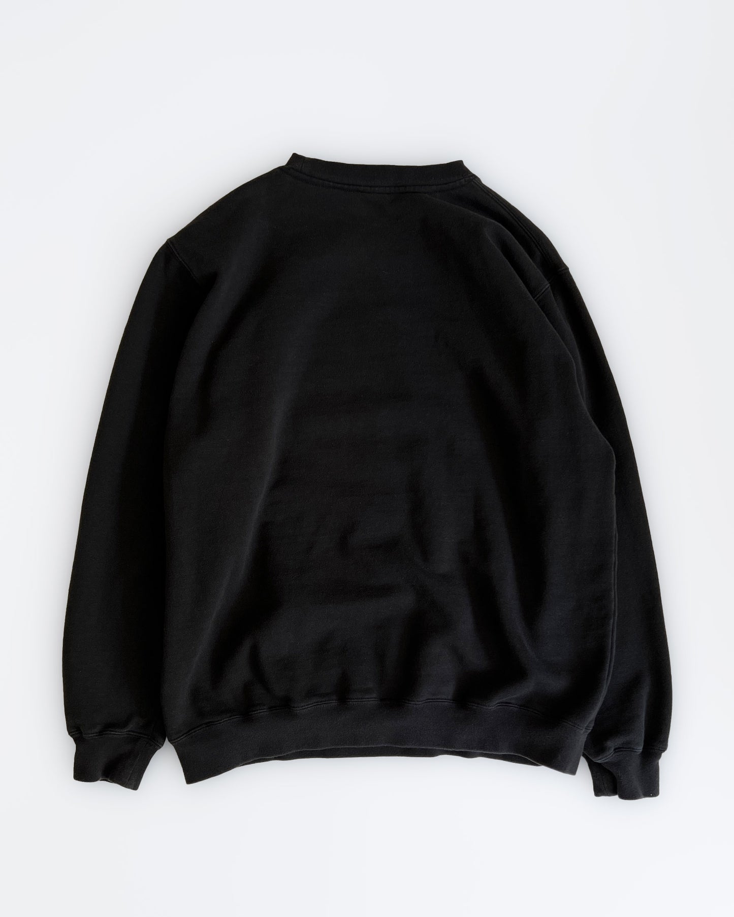 2000s Stüssy Black/Pink Logo Sweatshirt