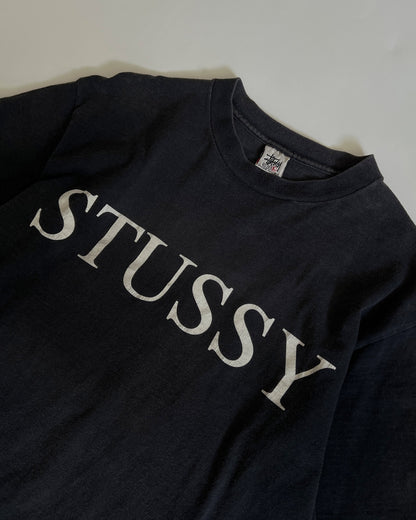 1990s Stüssy Black "Ralph Lauren" T-Shirt