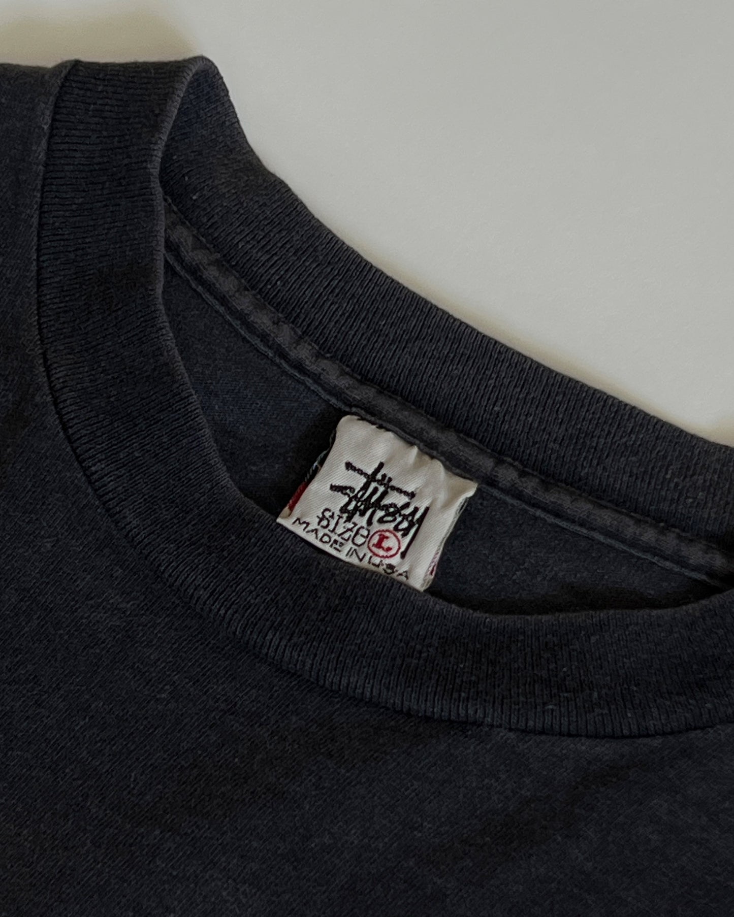 1990s Stüssy Black "Ralph Lauren" T-Shirt