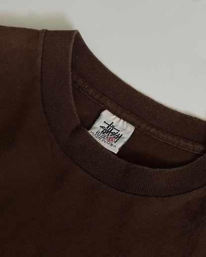 1990s Stüssy Brown "Stüssy Sport" T-Shirt