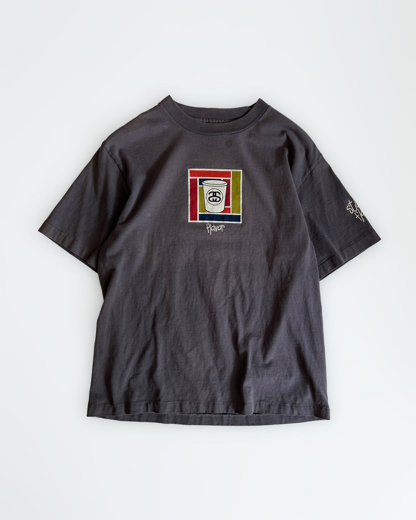 1990s Stüssy Purple "Flavor" T-Shirt