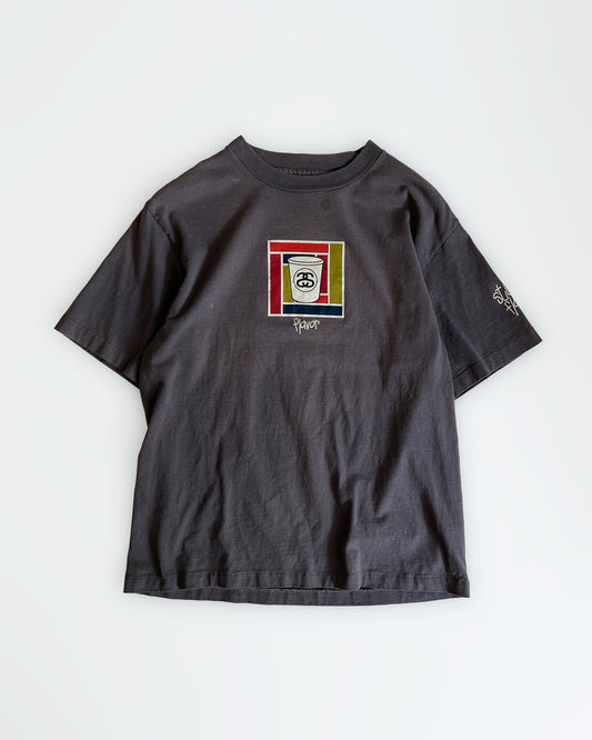 1990s Stüssy Purple "Flavor" T-Shirt
