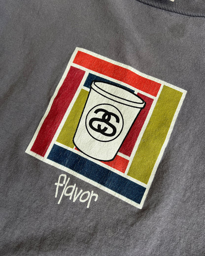1990s Stüssy Purple "Flavor" T-Shirt
