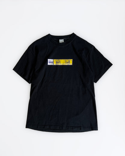 2000s Stüssy Black Skateboard T-Shirt